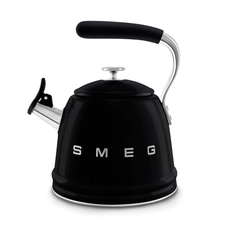 Smeg Retro-Style 2.3L Stove Top Whistling Kettle WKF01BL (Black) Kettle Smeg