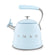 Smeg Retro-Style 2.3L Stove Top Whistling Kettle WKF01PB (Pastel Blue)