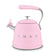 Smeg Retro-Style 2.3L Stove Top Whistling Kettle WKF01PK (Pink)