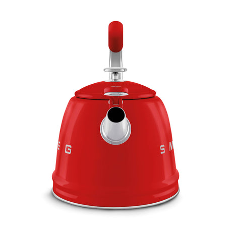 Smeg Retro-Style 2.3L Stove Top Whistling Kettle WKF01RD (Red) Kettle Smeg