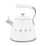 Smeg Retro-Style 2.3L Stove Top Whistling Kettle WKF01WH (White) Kettle Smeg