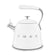 Smeg Retro-Style 2.3L Stove Top Whistling Kettle WKF01WH (White)