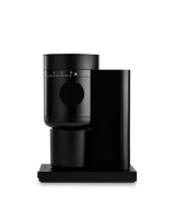 Fellow Opus 2 Conical Burr Grinder in matte black, front view