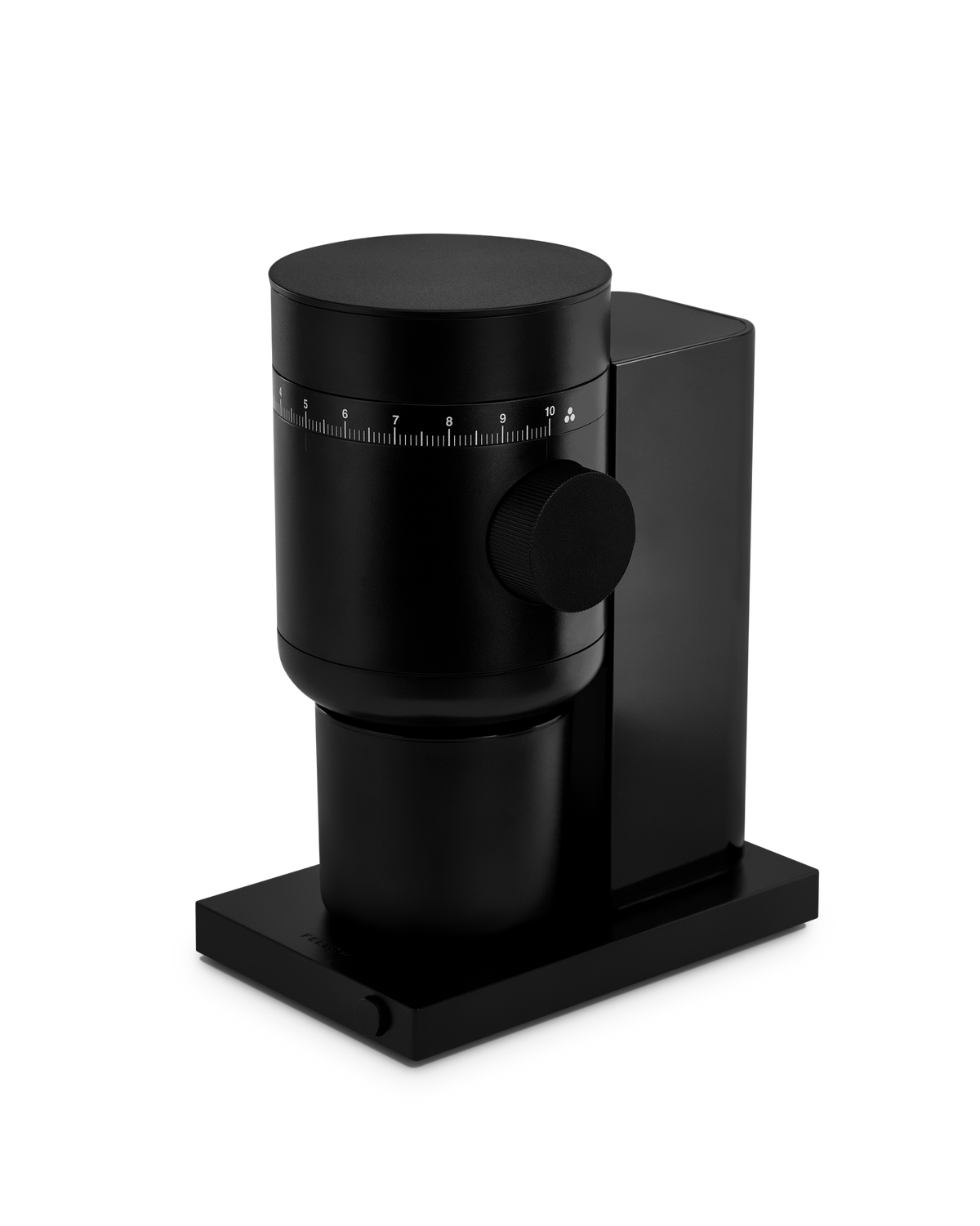 Fellow Opus 2 Conical Burr Grinder in matte black, detail