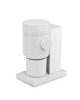Fellow Opus 2 Conical Burr Grinder in matte white, detail