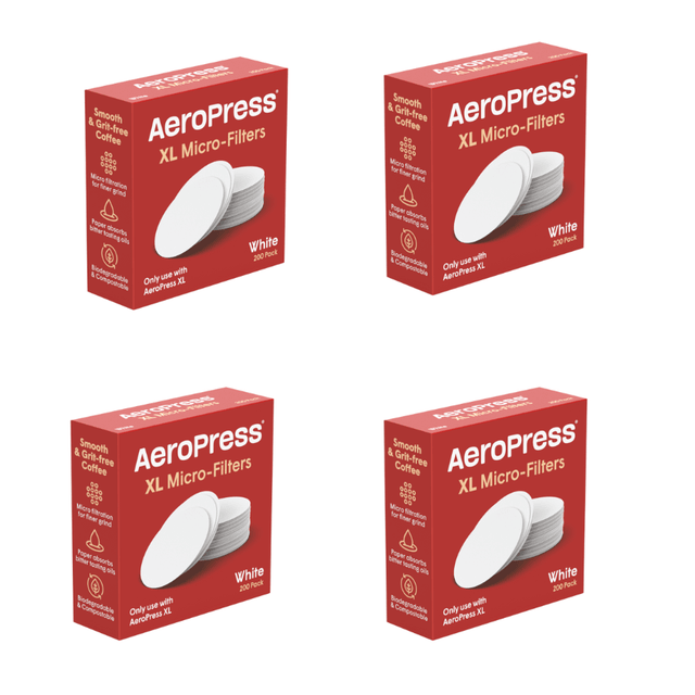 AeroPress XL Micro-Filters (4 Pack, 800 Count) Accessory AeroPress