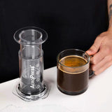 AeroPress Clear Coffee Press (Clear) Pour-Over Coffee Makers AeroPress