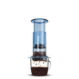 AeroPress Clear Coffee Press (Blue) Pour-Over Coffee Makers AeroPress