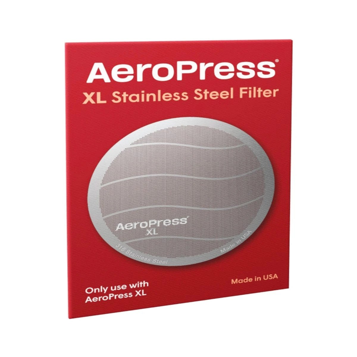 AeroPress XL Stainless Steel Reusable Filter Accessory AeroPress