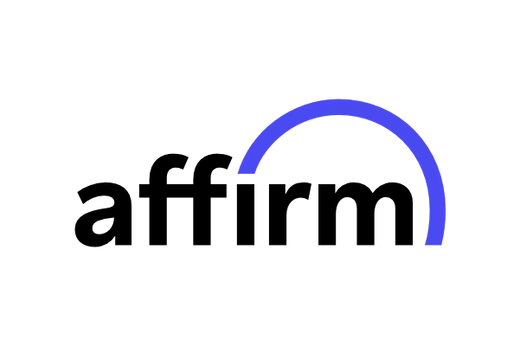 Affirm logo - blue arc