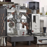 Bezzera Aria TOP Heat Exchange Espresso Machine w/ PID, Flow Control (Black w/Wood) - Open Box, Unused Espresso Machine (Prosumer) Bezzera