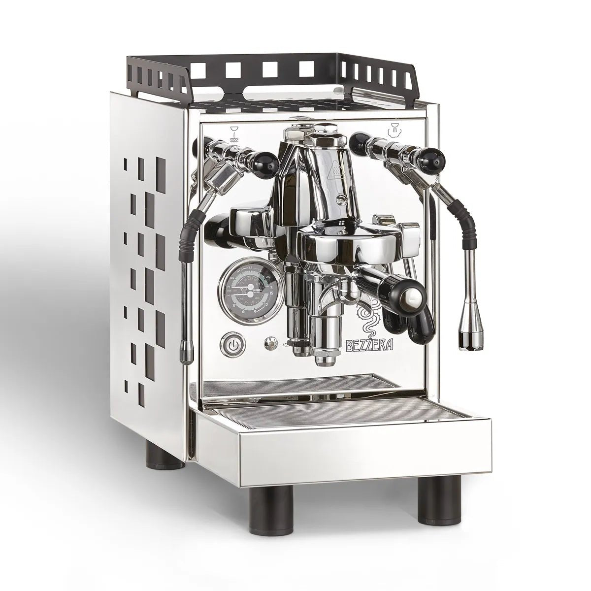 Bezzera Aria MN Espresso Machine (Chrome Square) Espresso Machine (Prosumer) Bezzera