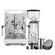 ECM Mechanika Max Heat Exchanger (HX) Espresso Machine with PID, ECM S-Automatik 64 Burr Grinder (Stainless Steel) & Barista Tools Bundle