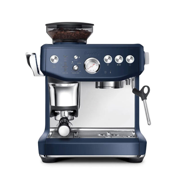 Breville The Barista Express Impress Semi-Automatic Espresso Machine BES876DBL (Damson Blue) Espresso Machine Breville
