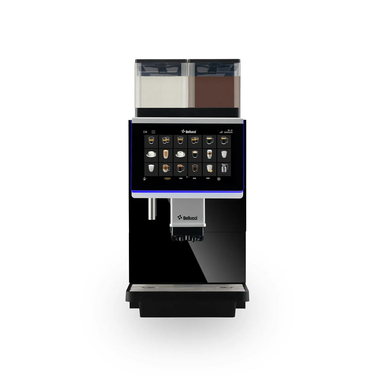 Bellucci Twin Plus Commercial Super Automatic Espresso Machine (Black) Super Automatic Espresso Machine (Commercial) Bellucci