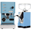 Profitec Go (Blue) Espresso Machine & Eureka Mignon Silenzio Grinder (Pale Blue) Bundle