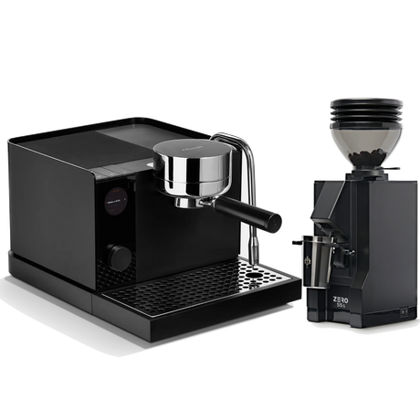 Fellow Espresso Series 1 (Black) & Eureka Mignon Zero 55s (Black) Bundle