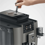 Jura W8 Super Automatic Professional Coffee & Espresso Machine 15650 (Dark Inox) Super Automatic Espresso Machine Jura