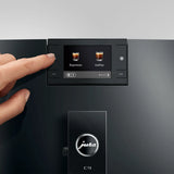 Jura C9 Automatic Coffee Machine 15739 (Piano Black) Super Automatic Espresso Machine Jura
