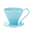 CAFEC Pour-Over Cup 4 Flower Dripper (Blue) CFD-4BL