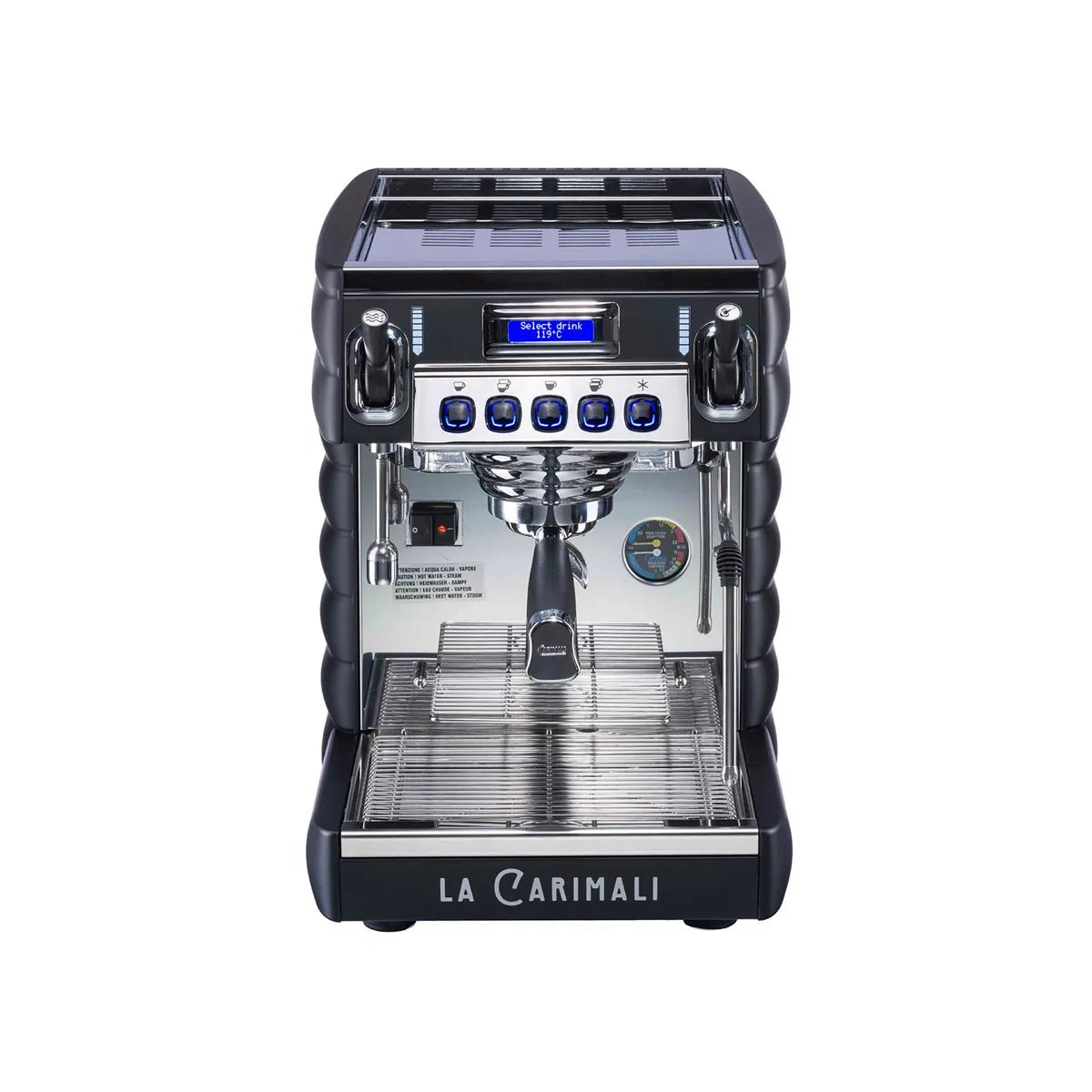 La Carimali Bubble 1 Group Tall Cup Espresso Machine (Black) Espresso Machine (Commercial) La Carimali