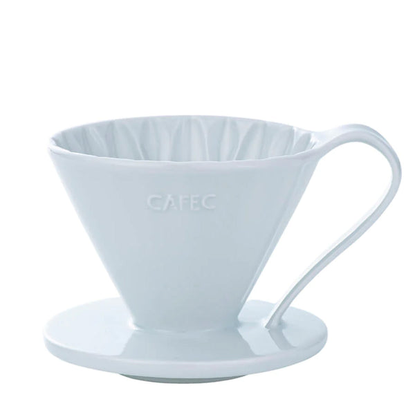 CAFEC Pour-Over Cup 4 Flower Dripper (Clear) PFD-4