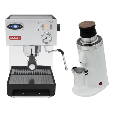 Lelit Anna PL41TEM Espresso Machine with PID and DF64 Gen Grinder