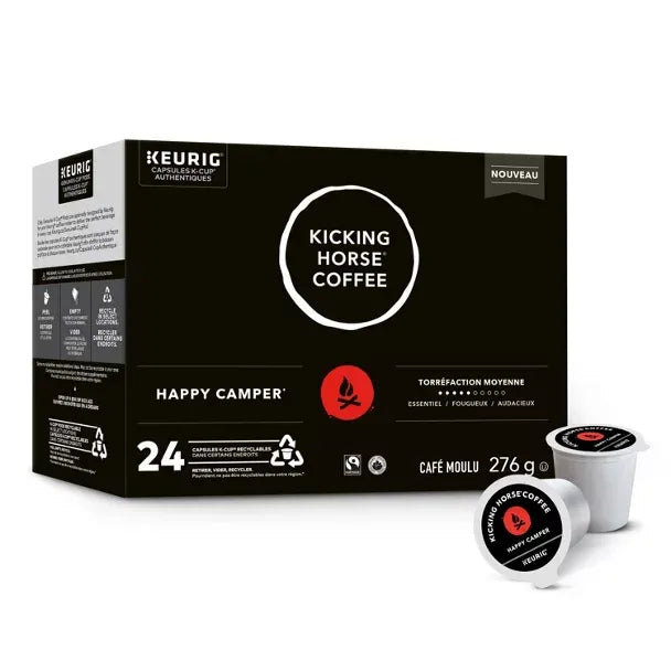 Kicking Horse Happy Camper Medium Roast K-Cup (Box of 24) K-Cups Kicking Horse