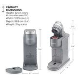 Keurig K-Slim Single Serve Coffee Maker (Grey) Keurig Machine Keurig