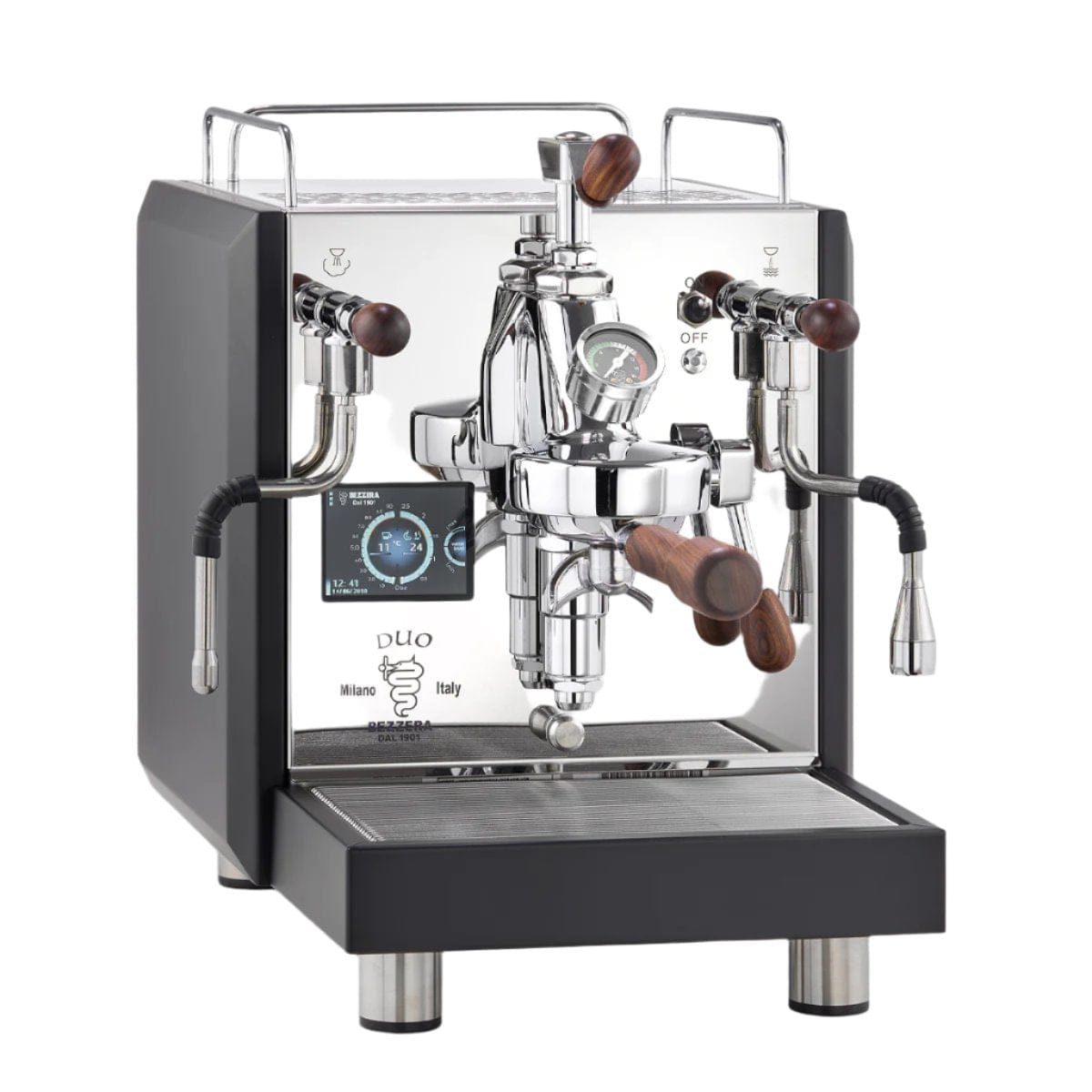 Bezzera DUO MN Dual Boiler Espresso Machine w/ Flow Control (Black) Espresso Machine (Prosumer) Bezzera