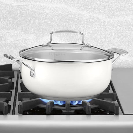 Cuisinart Dutch Oven with Glass Lid (5.25 qt.) Cooktop Cuisinart