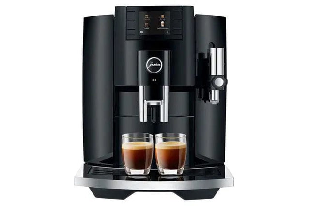 Jura E8 Piano Black Automatic Coffee Machine 15648 (Latest Version) Super Automatic Espresso Machine Jura