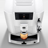 Jura E8 Piano White Automatic Coffee Machine 15683 (Latest Verison) Super Automatic Espresso Machine Jura
