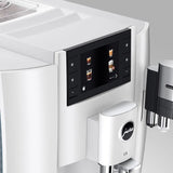 Jura E8 Chrome Automatic Coffee Machine 15646 (Latest Version) Super Automatic Espresso Machine Jura