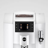 Jura E8 Piano White Automatic Coffee Machine 15683 (Latest Verison) Super Automatic Espresso Machine Jura