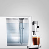 Jura E8 Piano White Automatic Coffee Machine 15683 (Latest Verison) Super Automatic Espresso Machine Jura