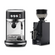 Breville The Bambino Plus Espresso Machine BES500BTR (Black Truffle) and Eureka Mignon Zero 55s Single Dose Coffee Grinder (Matte Black) Bundle