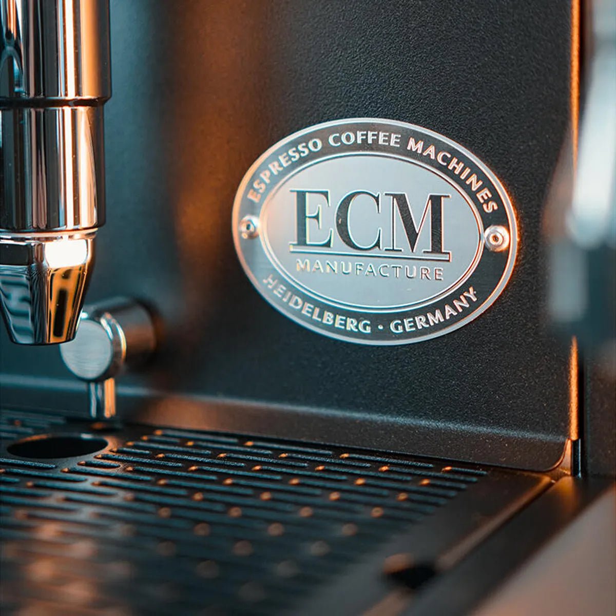 ECM Mechanika Max Heat Exchanger (HX) Espresso Machine with PID (Black) Espresso Machine (Prosumer) ECM