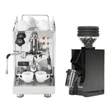 ECM Classika II Espresso Machine and Eureka Mignon Zero Grinder (Black with Black Spout) Bundle Espresso Machine (Prosumer) ECM