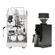 ECM Classika II Espresso Machine and Eureka Mignon Zero Grinder (Black with Black Spout) Bundle