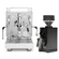 ECM Mechanika Max Espresso Machine with Eureka Zero Grinder (Black w/ Black Spout) Bundle