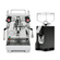 Machine à expresso ECM Mechanika VI Slim avec moulin à café Eureka Mignon Silenzio 55 (noir)