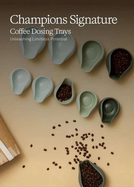 Loveramics Coffee Dosing Tray Set of 2 (White) Accessory Loveramics