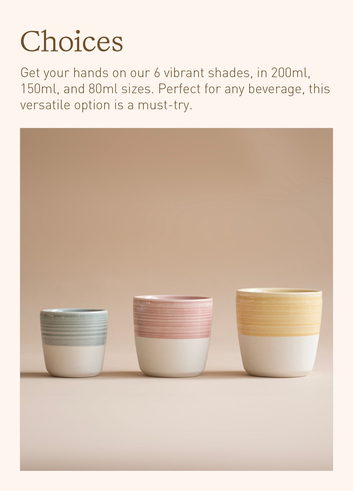 Loveramics Dale Harris 200ml Cappuccino Cup (Crackle Glaze Yellow) Accessory Loveramics