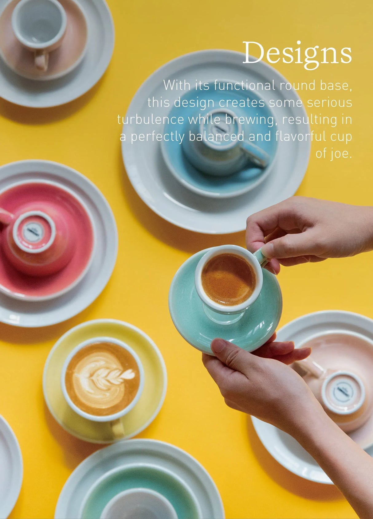 Loveramics Egg 300ml Latte Cup and Saucer (Potters Night Sky) Kitchenware Loveramics
