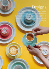 Loveramics Egg 300ml Latte Cup and Saucer (Potters Night Sky) Kitchenware Loveramics