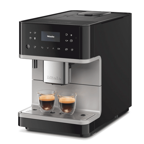 Miele CM 6160 Silver Edition Milk Perfection Countertop Coffee Machine 29616008CDN (Silver Grey-Metallic) Super Automatic Espresso Machine Miele