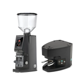 Eureka Atom W 65 Grinder (Matte Black) & Eureka Under-the-Grinder Automatic Tamper for Atom (Black) Bundle Coffee Grinder Eureka