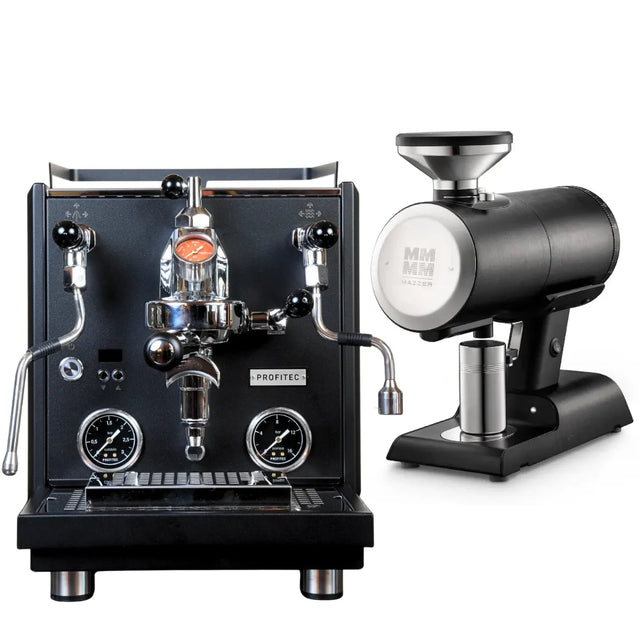 Profitec Drive Espresso Machine (Black) with Mazzer Philos Grinder (Black) Bundle Espresso Machine (Prosumer) Profitec