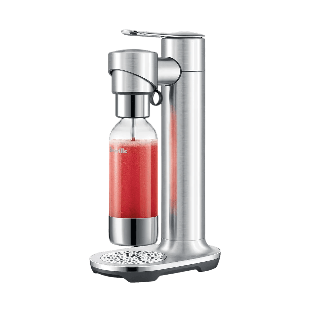 Breville the InFizz Fusion Soda Machine with FusionCap, Sparking Water Maker Maker BCA800BSS0ZNA1 (Brushed Stainless Steel) Sparkling Water Maker Breville